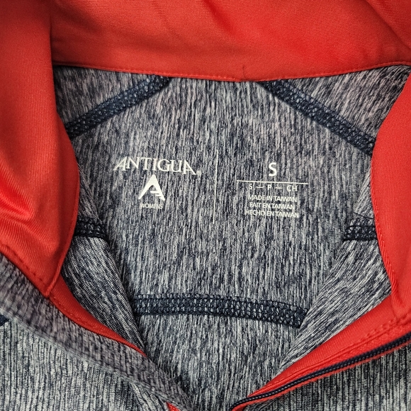 Women's Boston Red Sox Antigua 2018 World Series Champion 1/4-Zip Pullover Small - Picture 5 of 7